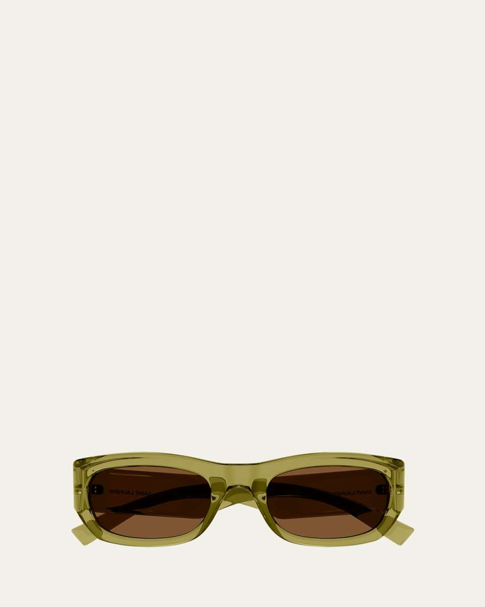 Plastic Rectangle Sunglasses